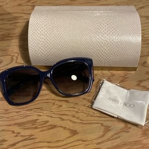 Jimmy Choo sunglasses.